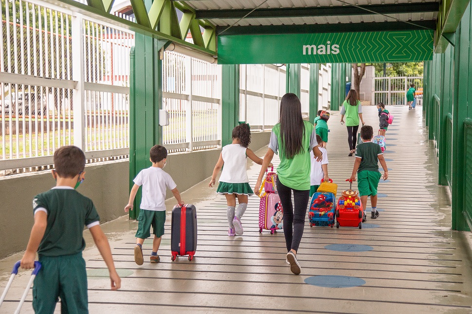 Alunos do Ensino Infantil do Sigma